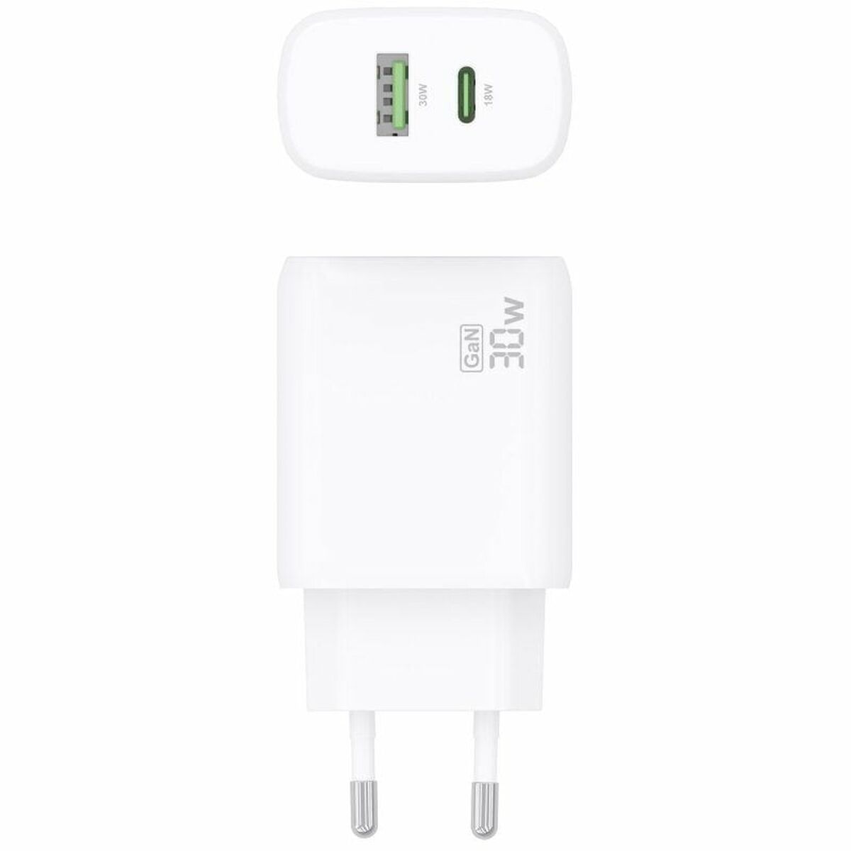 Wall Charger Aisens A110-0923 White 30 W Wall Charger Aisens A110-0923 White 30 W