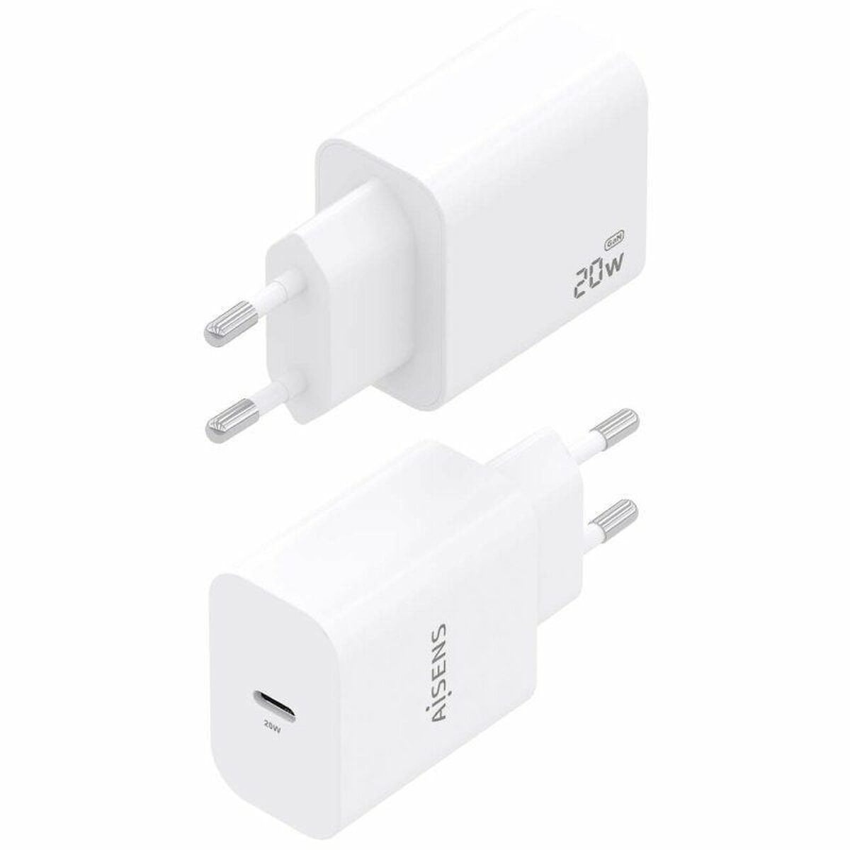 Wall Charger Aisens A110-0938 White 20 W Wall Charger Aisens A110-0938 White 20 W
