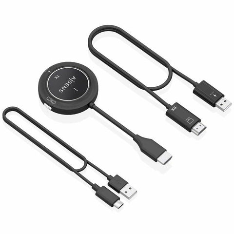 HDMI Cable Aisens ASWL-H2K30M002-BK Black HDMI Cable Aisens ASWL-H2K30M002-BK Black