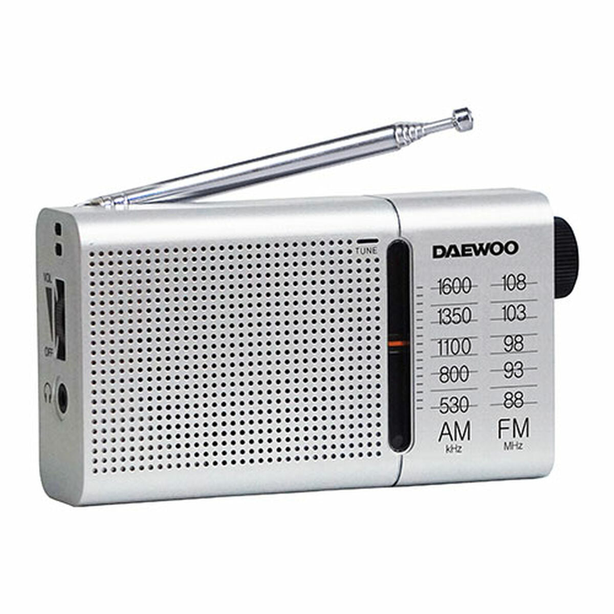 Transistor Radio Daewoo Black AM/FM Transistor Radio Daewoo Black AM/FM