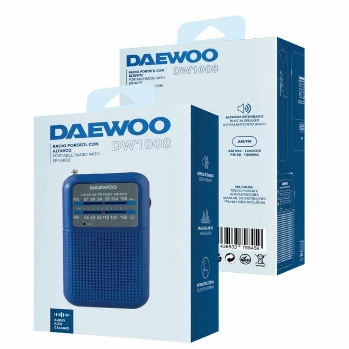 Transistor Radio Daewoo DW1008BL Transistor Radio Daewoo DW1008BL