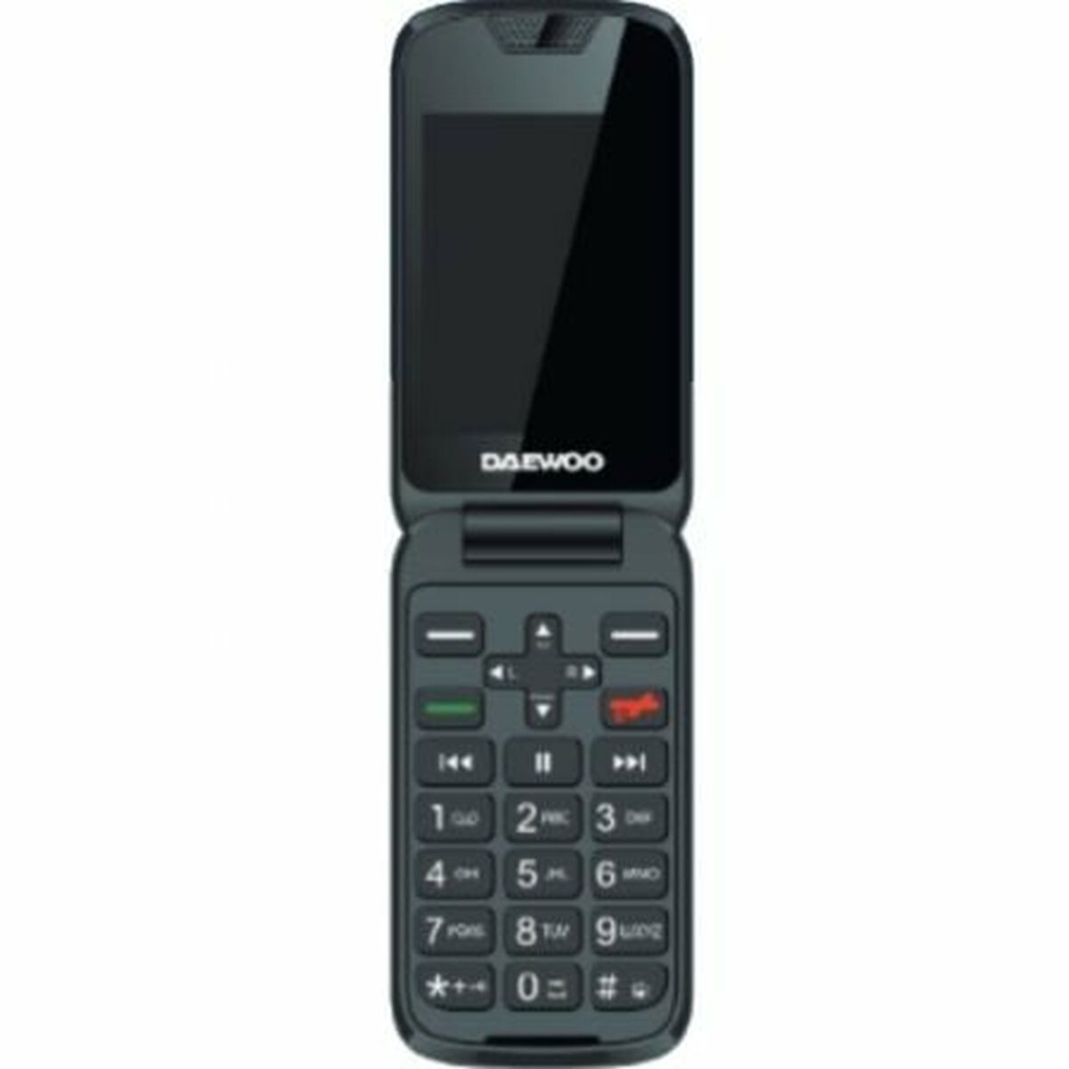 Mobile telephone for older adults Daewoo 2,8" 32 GB Black Mobile telephone for older adults Daewoo 2,8" 32 GB Black