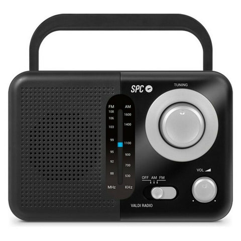 Radio SPC SPC Valdi Black Radio SPC SPC Valdi Black