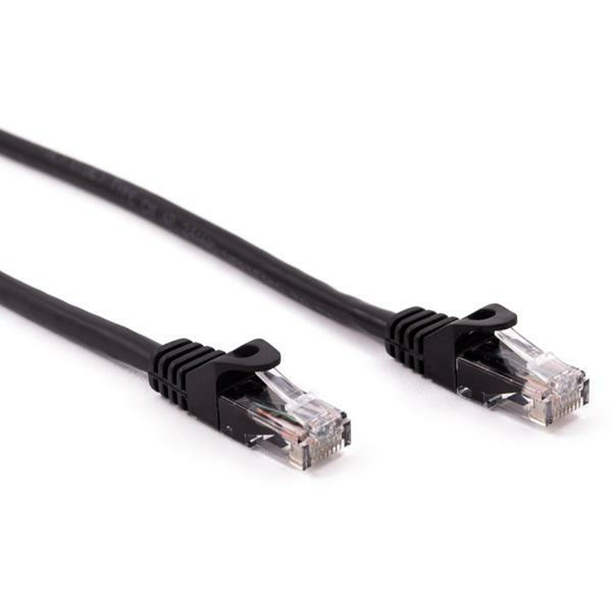 UTP Category 6 Rigid Network Cable Nilox NXCRJ4503 Black 5 m UTP Category 6 Rigid Network Cable Nilox NXCRJ4503 Black 5 m
