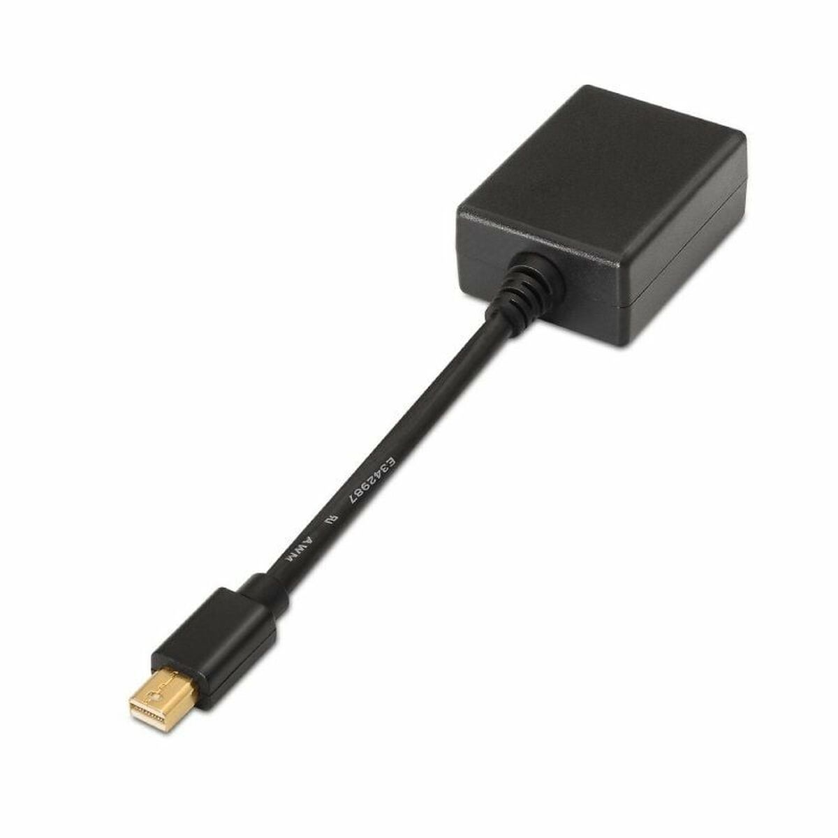 Mini DisplayPort to VGA adapter Aisens A125-0135 Black 15 cm Mini DisplayPort to VGA adapter Aisens A125-0135 Black 15 cm