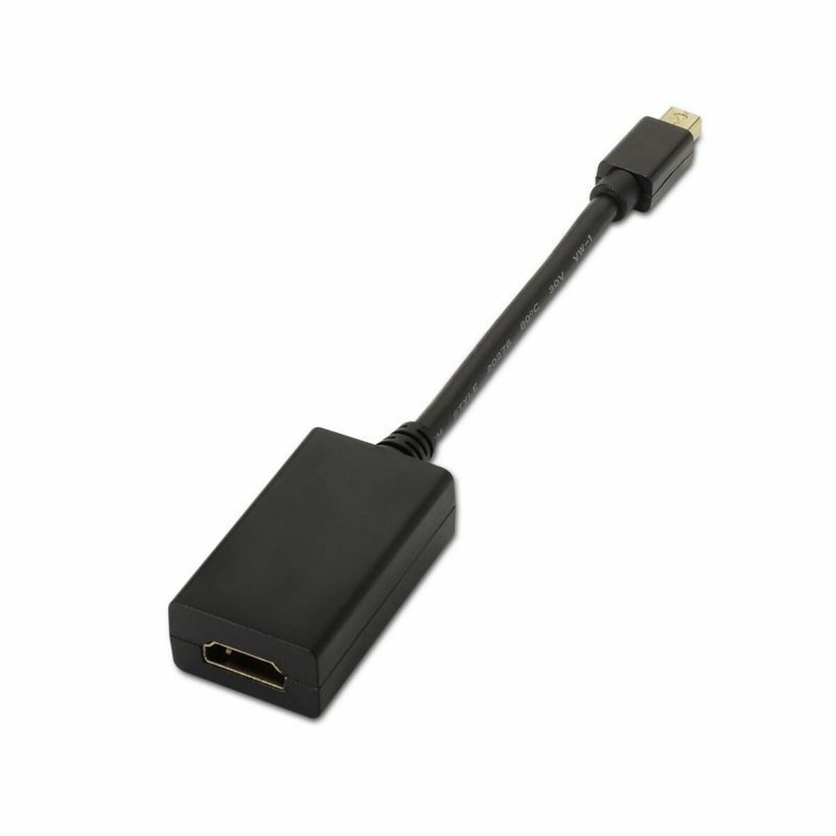 Mini Display Port to HDMI Adapter Aisens A125-0137 Black 15 cm Mini Display Port to HDMI Adapter Aisens A125-0137 Black 15 cm