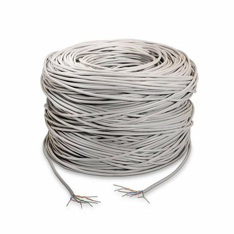 RJ45 CAT 5e UTP Cable Aisens A133-0208 Grey 100 m RJ45 CAT 5e UTP Cable Aisens A133-0208 Grey 100 m