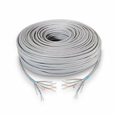UTP Category 6 Rigid Network Cable Aisens A136-0281 Grey 100 m UTP Category 6 Rigid Network Cable Aisens A136-0281 Grey 100 m