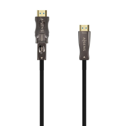 HDMI Cable Aisens A153-0645 Black 20 m HDMI Cable Aisens A153-0645 Black 20 m