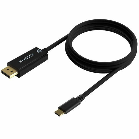 USB-C to DisplayPort Adapter Aisens A109-0688 Black 80 cm USB-C to DisplayPort Adapter Aisens A109-0688 Black 80 cm