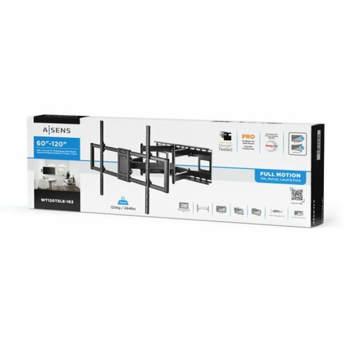 Screen Table Support Aisens WT120TSLE-163 60" 120 kg Screen Table Support Aisens WT120TSLE-163 60" 120 kg