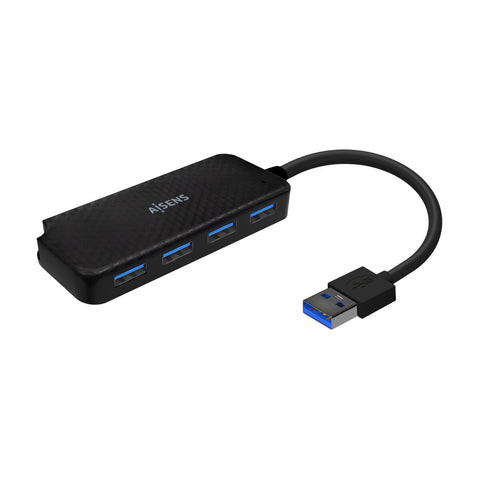 USB Hub Aisens A106-0713 Black (1 Unit) USB Hub Aisens A106-0713 Black (1 Unit)