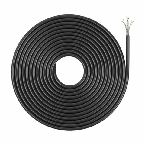 UTP Category 6 Rigid Network Cable Aisens AWG23 Black 305 m UTP Category 6 Rigid Network Cable Aisens AWG23 Black 305 m