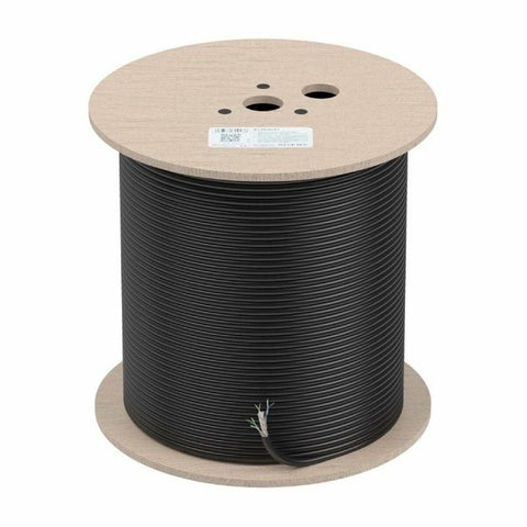 UTP Category 6 Rigid Network Cable Aisens AWG23 Black 305 m UTP Category 6 Rigid Network Cable Aisens AWG23 Black 305 m