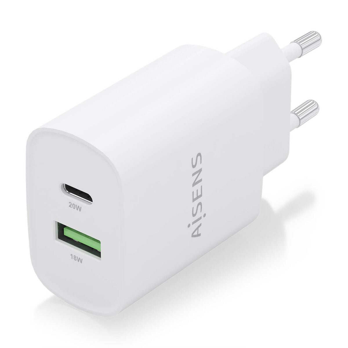 Wall Charger Aisens A110-0754 White 20 W (1 Unit) Wall Charger Aisens A110-0754 White 20 W (1 Unit)