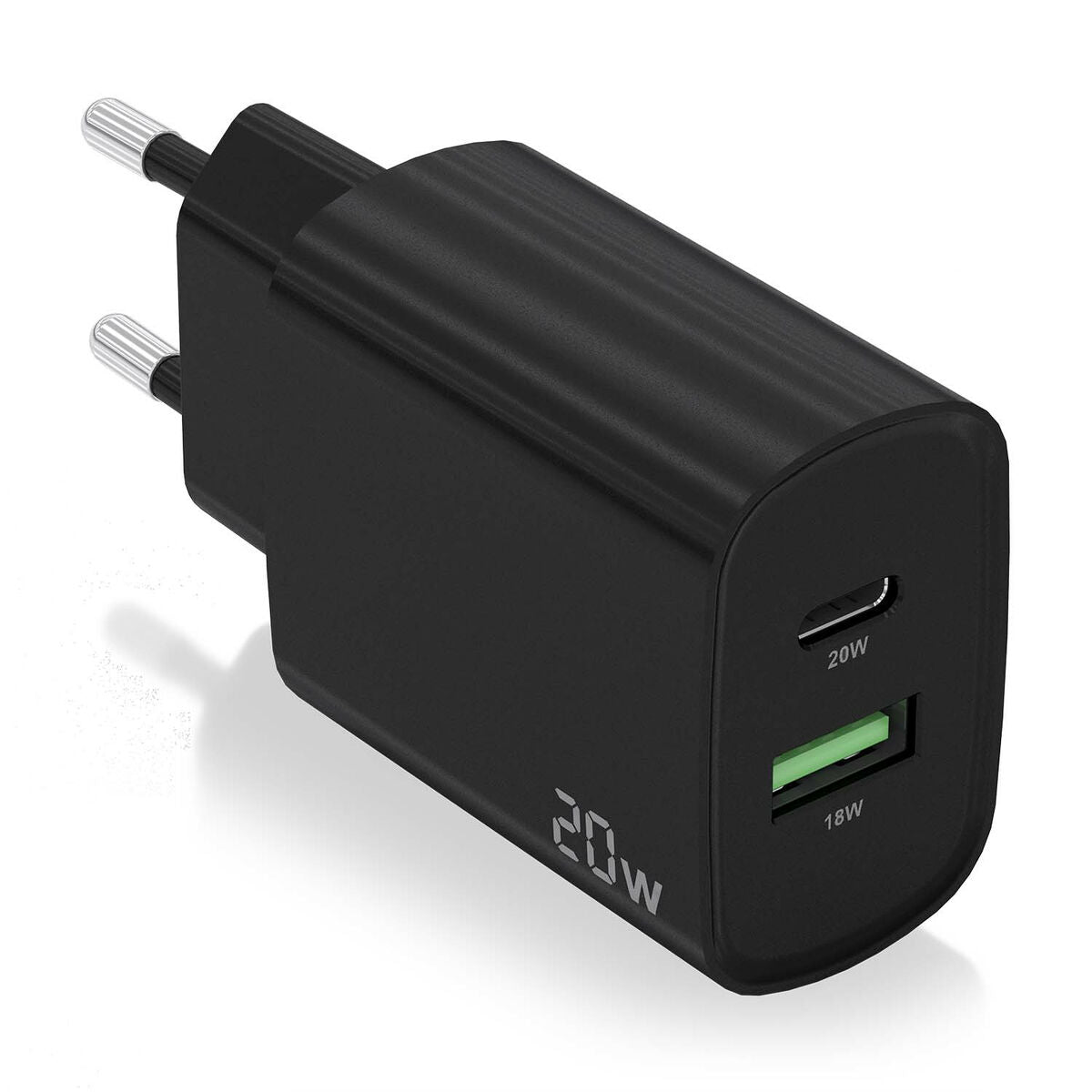 Wall Charger Aisens A110-0755 Black 20 W (1 Unit) Wall Charger Aisens A110-0755 Black 20 W (1 Unit)