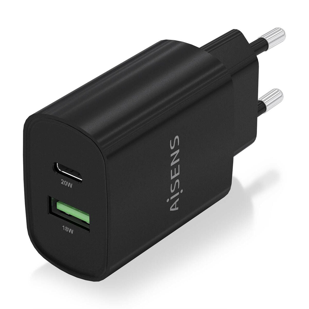 Wall Charger Aisens A110-0755 Black 20 W (1 Unit) Wall Charger Aisens A110-0755 Black 20 W (1 Unit)