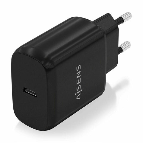 Wall Charger Aisens A110-0757 25 W Black (1 Unit) Wall Charger Aisens A110-0757 25 W Black (1 Unit)