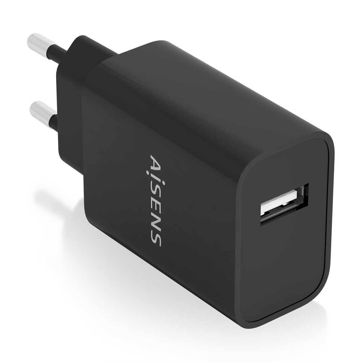 Wall Charger Aisens A110-0854 10,5 W Black (1 Unit) Wall Charger Aisens A110-0854 10,5 W Black (1 Unit)