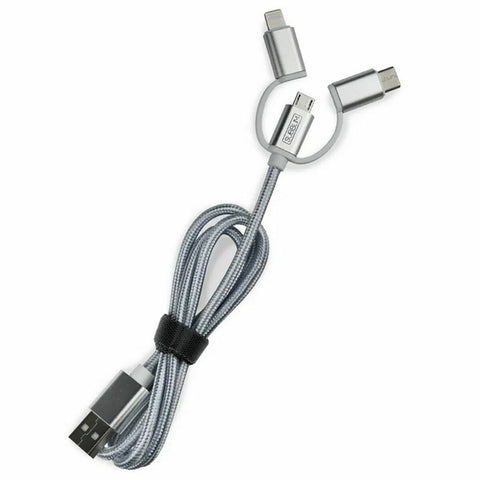 Universal USB Car Charger + USB-C Cable Subblim SUB-CHG-4CC001 Universal USB Car Charger + USB-C Cable Subblim SUB-CHG-4CC001