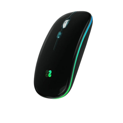 Mouse Subblim SUBMO-LDFLAT1 Black 1600 dpi Mouse Subblim SUBMO-LDFLAT1 Black 1600 dpi