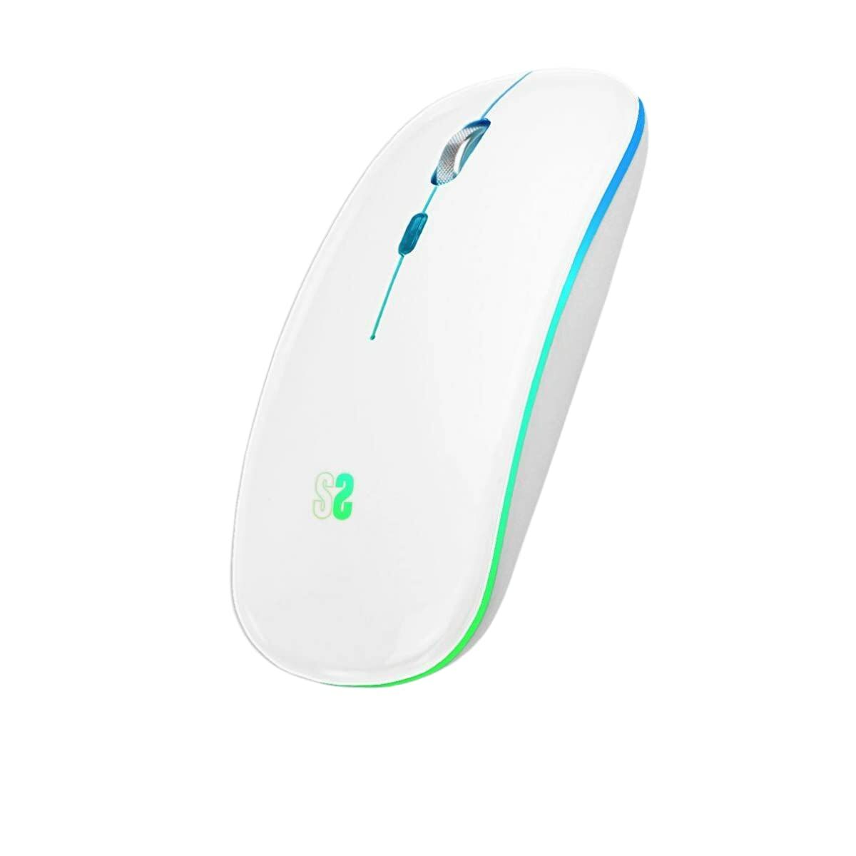 Wireless Bluetooth Mouse Subblim SUBMO-LDFLAT2 White Wireless Bluetooth Mouse Subblim SUBMO-LDFLAT2 White