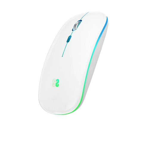 Wireless Bluetooth Mouse Subblim SUBMO-LDFLAT2 White Wireless Bluetooth Mouse Subblim SUBMO-LDFLAT2 White