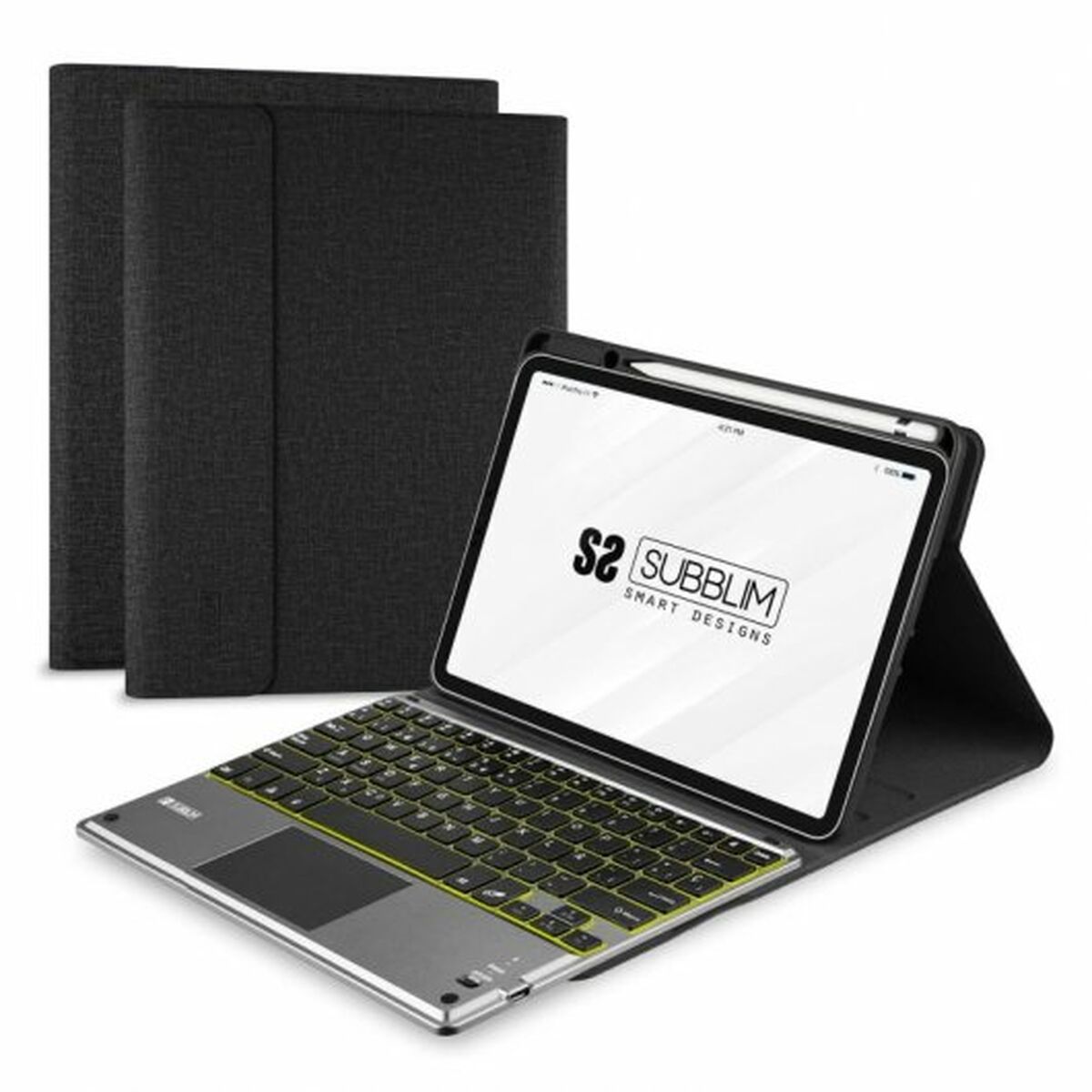 Tablet cover Subblim SUBKT4-BTPI02 Black 10,9" iPad Tablet cover Subblim SUBKT4-BTPI02 Black 10,9" iPad
