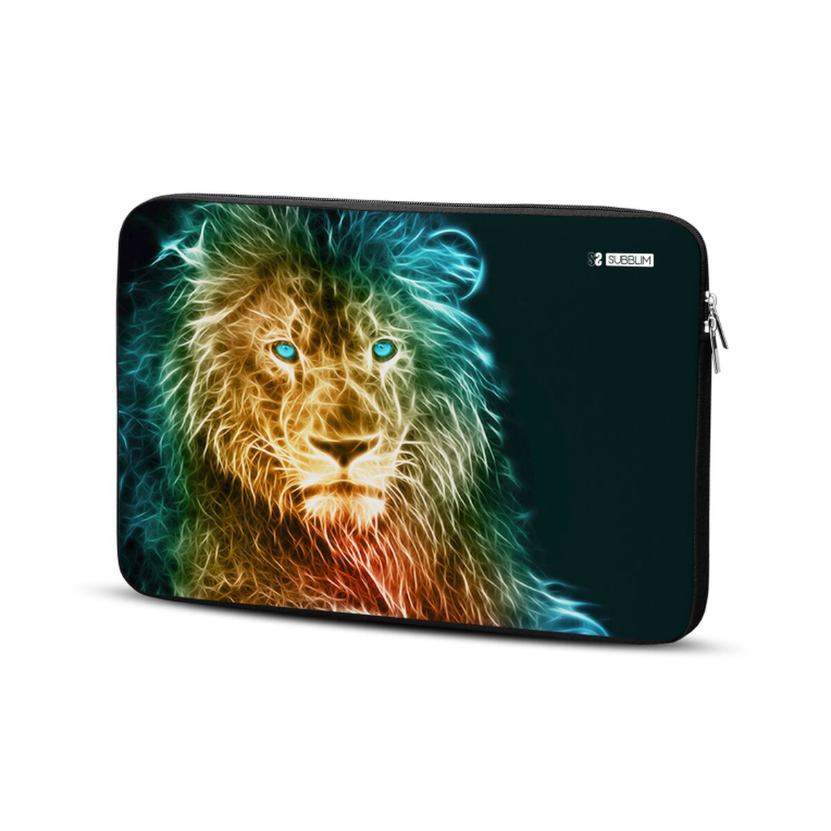 Laptop Cover Subblim Lion Multicolour Laptop Cover Subblim Lion Multicolour