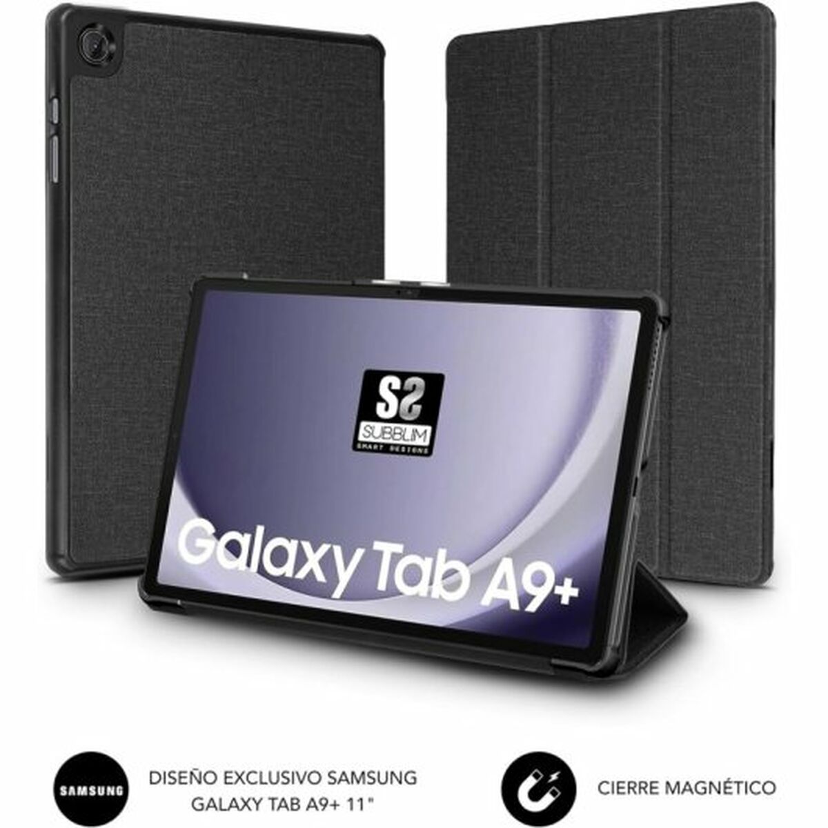 Tablet cover Subblim SUBCST-5SC031 Black Tablet cover Subblim SUBCST-5SC031 Black