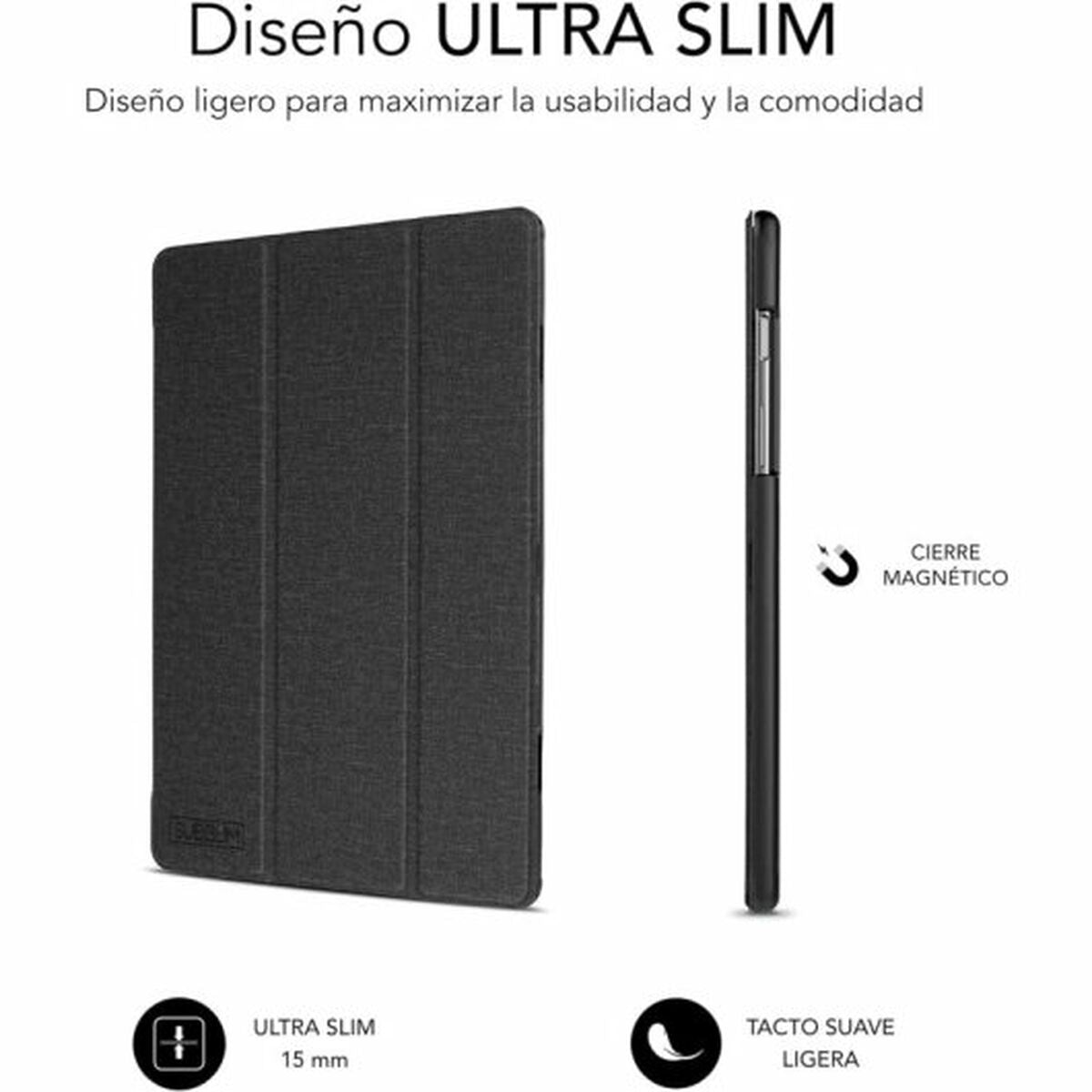 Tablet cover Subblim SUBCST-5SC031 Black Tablet cover Subblim SUBCST-5SC031 Black