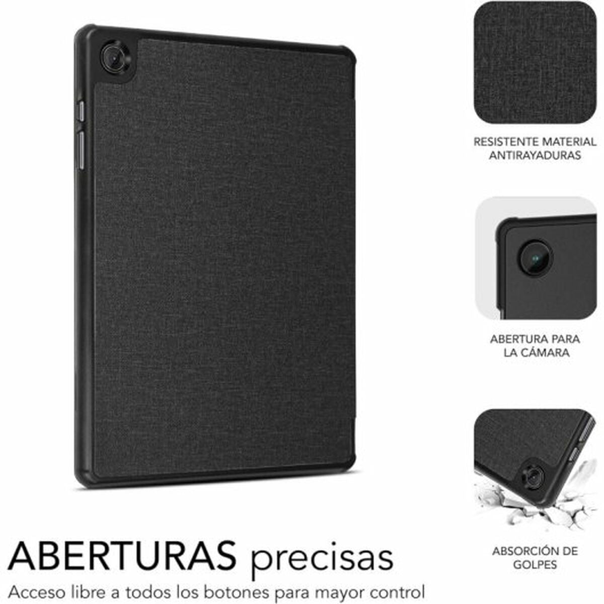 Tablet cover Subblim SUBCST-5SC031 Black Tablet cover Subblim SUBCST-5SC031 Black