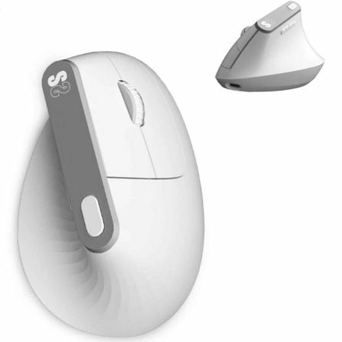 Mouse Subblim SUBMO-EDNVW02 White Mouse Subblim SUBMO-EDNVW02 White