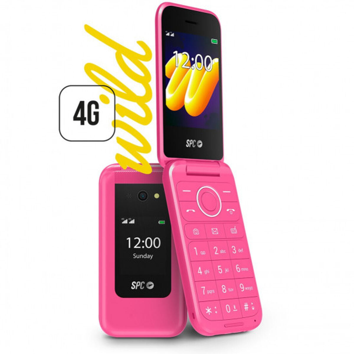Mobile telephone for older adults SPC WILD 2336P 2,8" Mobile telephone for older adults SPC WILD 2336P 2,8"