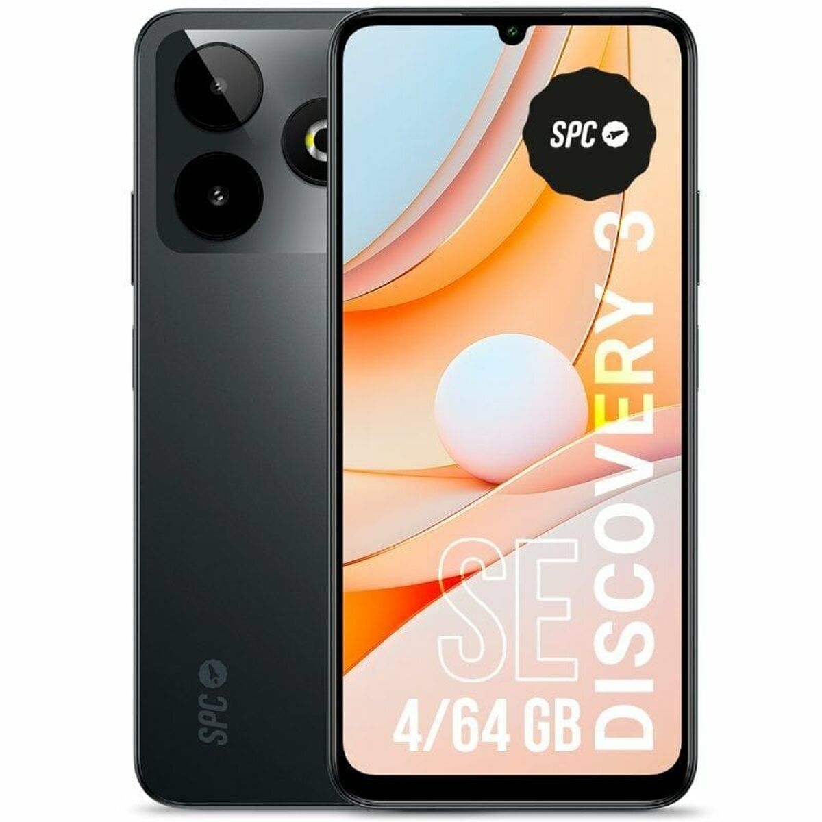 Smartphone SPC Discovery 3 SE Octa Core 4 GB RAM 64 GB Black Smartphone SPC Discovery 3 SE Octa Core 4 GB RAM 64 GB Black