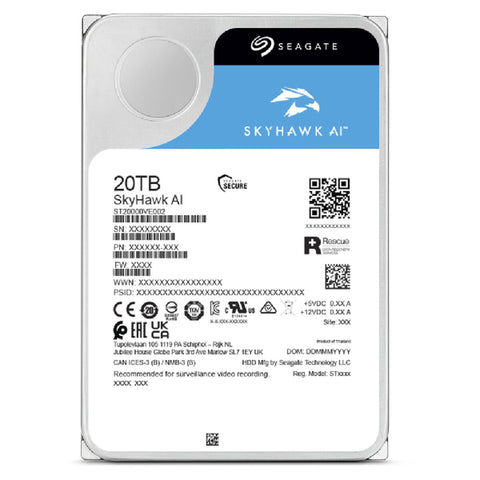 Hard Drive Seagate ST20000VE003 3,5" 20 TB Hard Drive Seagate ST20000VE003 3,5" 20 TB