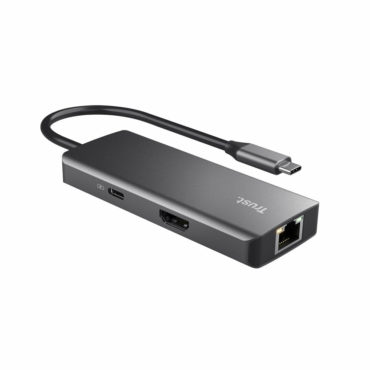 USB Hub Trust 24968 Silver (1 Unit) USB Hub Trust 24968 Silver (1 Unit)
