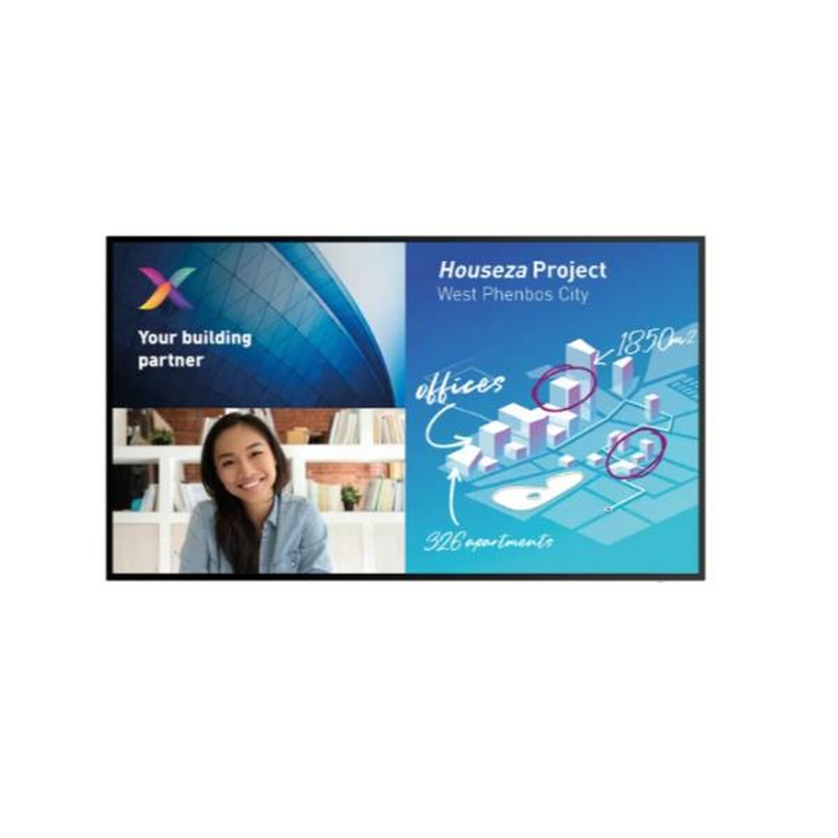 Videowall Monitor Philips 75BDL6051C/00 4K Ultra HD 75" Videowall Monitor Philips 75BDL6051C/00 4K Ultra HD 75"