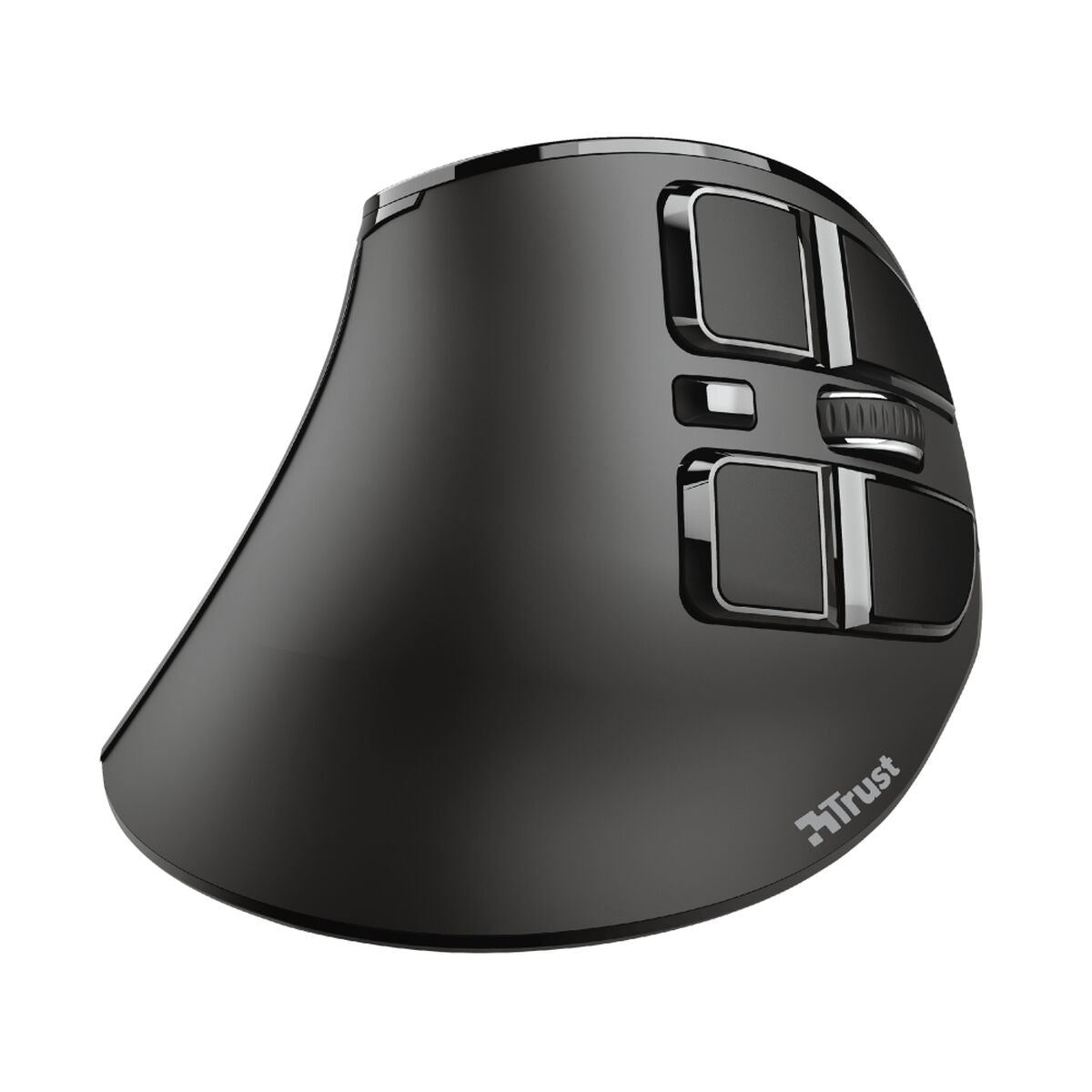 Wireless Mouse Trust Voxx Black Ergonomic Vertical Bluetooth Rechargeable Wireless Mouse Trust Voxx Black Ergonomic Vertical Bluetooth Rechargeable