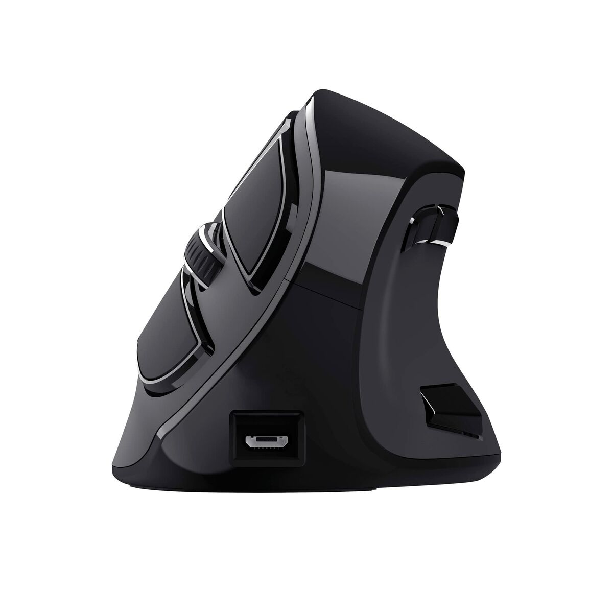 Wireless Mouse Trust Voxx Black Ergonomic Vertical Bluetooth Rechargeable Wireless Mouse Trust Voxx Black Ergonomic Vertical Bluetooth Rechargeable