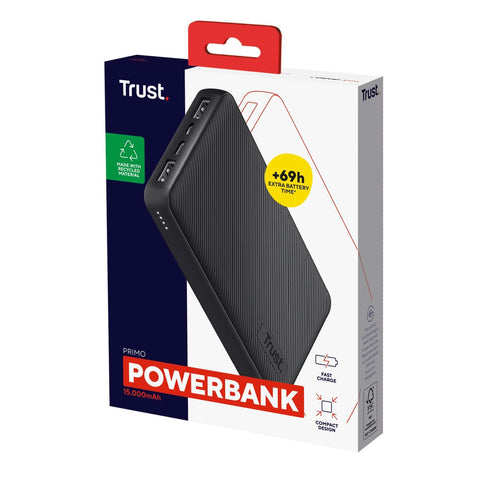 Powerbank Trust Primo Black Powerbank Trust Primo Black