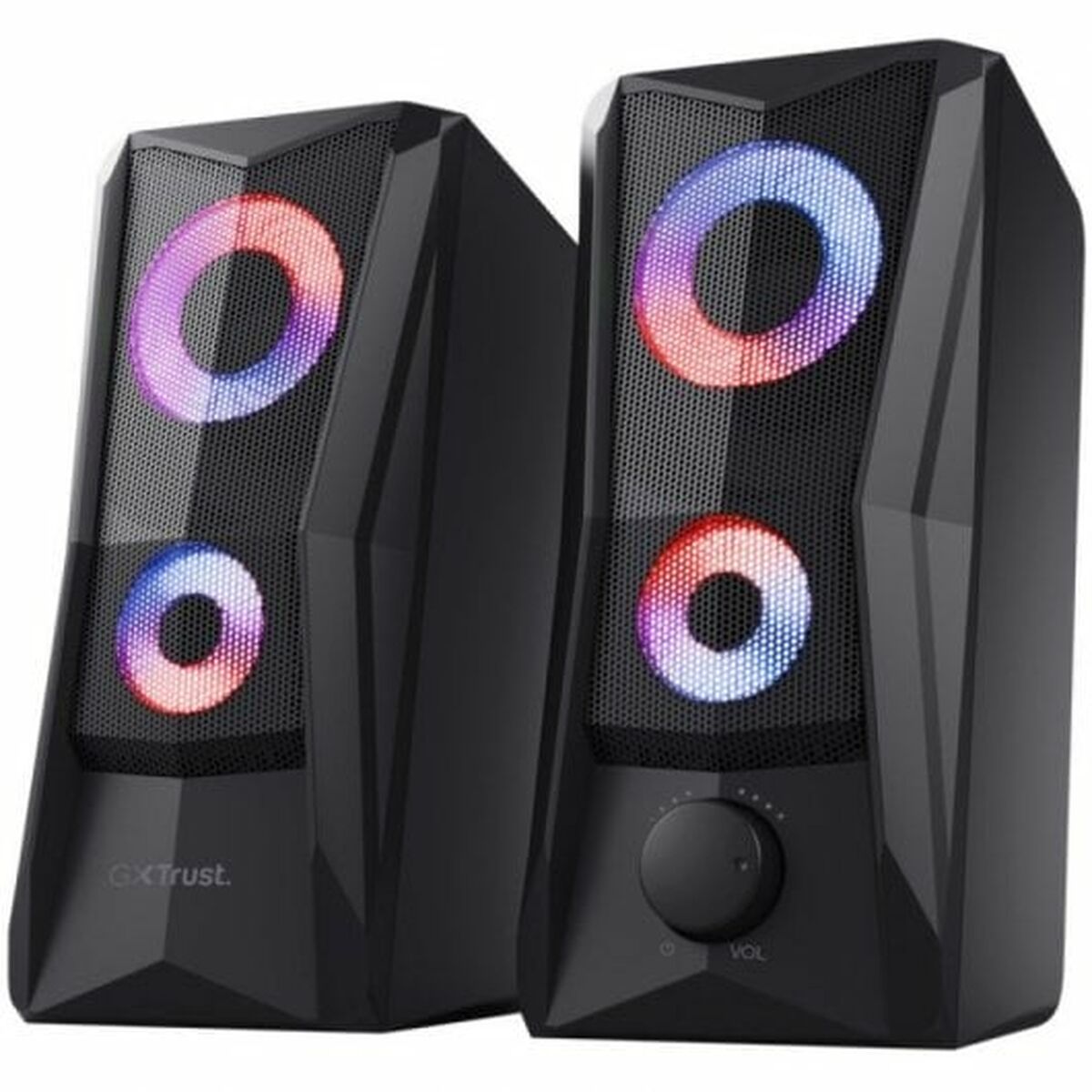Portable Bluetooth Speakers Trust 25108 Black 12 W 4 W Portable Bluetooth Speakers Trust 25108 Black 12 W 4 W