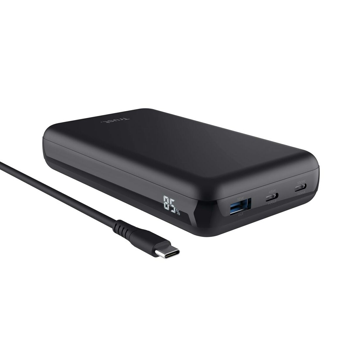 Powerbank Trust 25240 Black 20000 mAh Powerbank Trust 25240 Black 20000 mAh