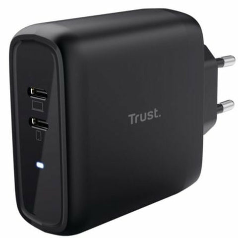 Wall Charger Trust 25380 65 W Black (1 Unit) Wall Charger Trust 25380 65 W Black (1 Unit)
