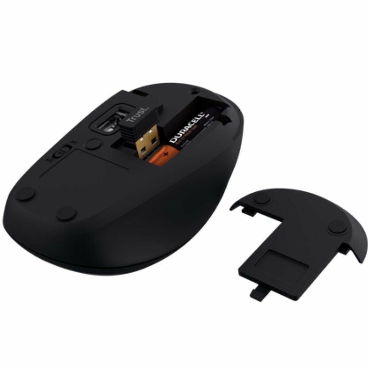 Wireless Mouse Trust Yvi+ Black 1600 dpi Wireless Mouse Trust Yvi+ Black 1600 dpi