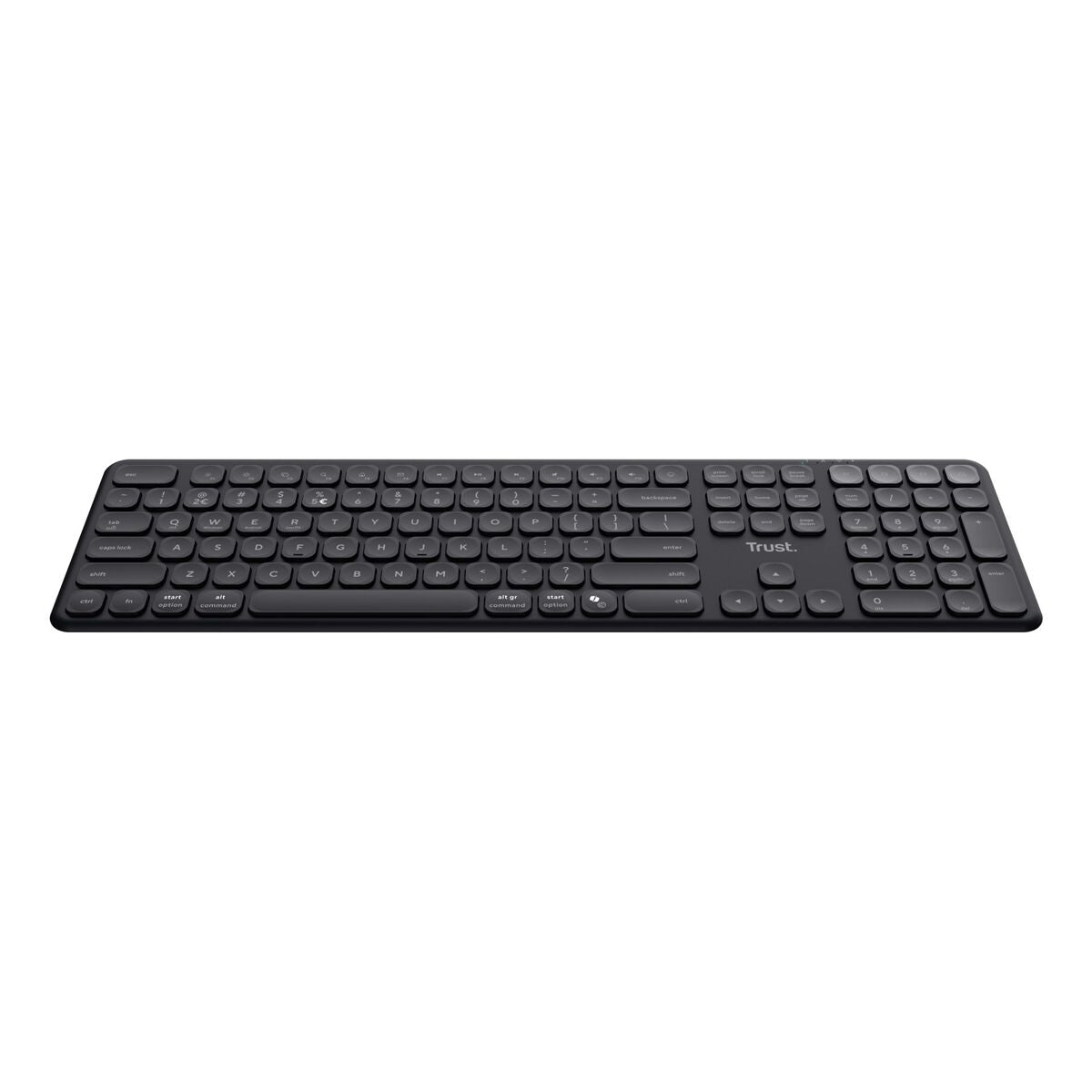 Wireless Keyboard Trust Vaiya Black QWERTY Qwerty US Wireless Keyboard Trust Vaiya Black QWERTY Qwerty US