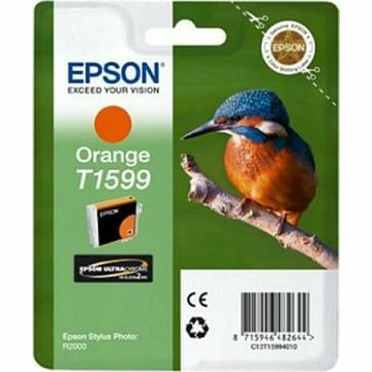 Original Dot Matrix Tape Epson C13T15994010 Orange Original Dot Matrix Tape Epson C13T15994010 Orange