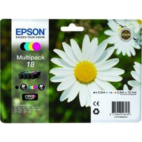 Original Ink Cartridge Epson 18 Multicolour Original Ink Cartridge Epson 18 Multicolour