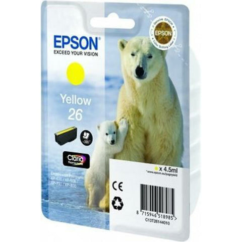 Original Ink Cartridge Epson 26 Yellow Original Ink Cartridge Epson 26 Yellow