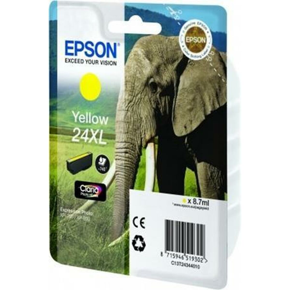 Original Ink Cartridge Epson 24XL Yellow Original Ink Cartridge Epson 24XL Yellow